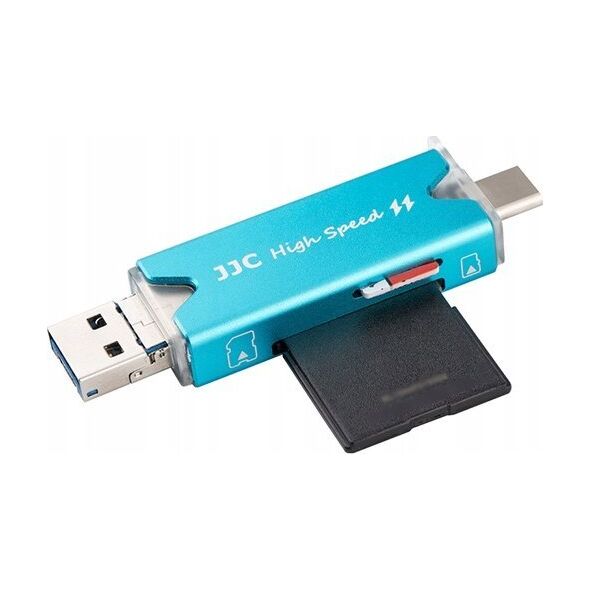Pokrowiec JJC Etui na karty pamięci JJC MCR-STM5BP z czytnikiem kart USB 3.0 13356095 6950291560759