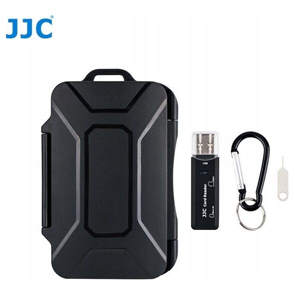 Pokrowiec JJC Etui na karty JJC MCRSTS27 na karty SD, micro SD i sim 13356396 6950291560421