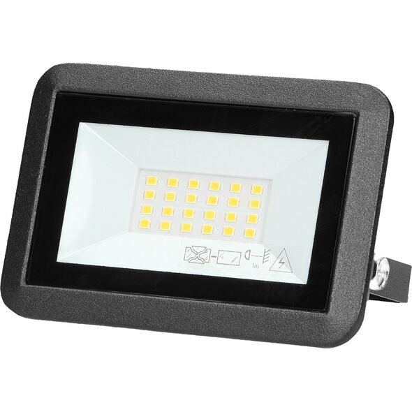 Naświetlacz Orno FARO LED naświetlacz 20W, 1600lm, IP65, 4000K, aluminium + szkło 13359024 5908254826382