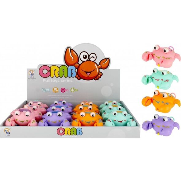 Mega Creative ZAB NACIAG KRAB SWIAT 11CM MIX4MC DISP12/180/360 13402064 5904335828634