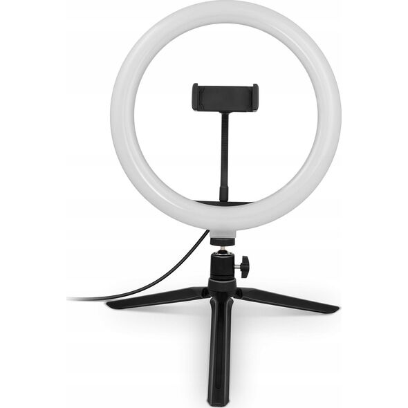 Lampa pierścieniowa Yenkee YSM 710 Uchwyt LED Ring 10''YENKEE 13402489 8590669312610