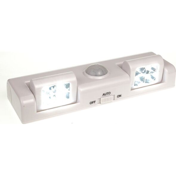 Lampka wtykowa do gniazdka Rum-Lux Lampka LBS-01 bateryjna LED z sensorem ruchu i zmierzchu RUM-LUX 13403735 5905003006538