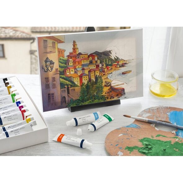 Faber-Castell Farby olejne Faber-Castell Creative Studio 12 kolorów 13405323 8901180795125
