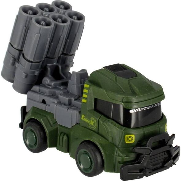 Mega Creative AUTO WOJSKO P/B 9CM MIX4 MC DISP 12/432 13410617 5904335859393