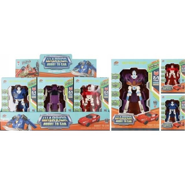 Mega Creative ROBOT AUTO 16X28X16 MIX3 MC DISP 12/108 13410738 5904335855098