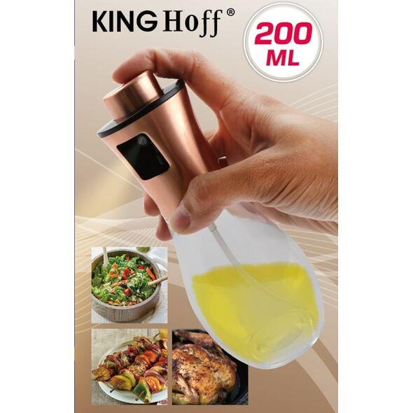 KingHoff DYSPENSER SPRYSKIWACZ DO OLEJU, OCTU I PRZYPRAW 200ml KINGHOFF KH-1725 13413925 5908287217256