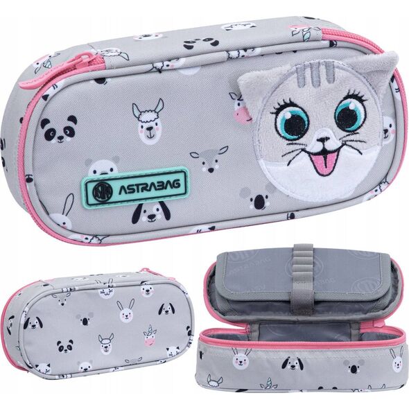 Piórnik Astra Piórnik jednokomorowy Astrabag Kitty The Cute AC6 13427801 5901137197395