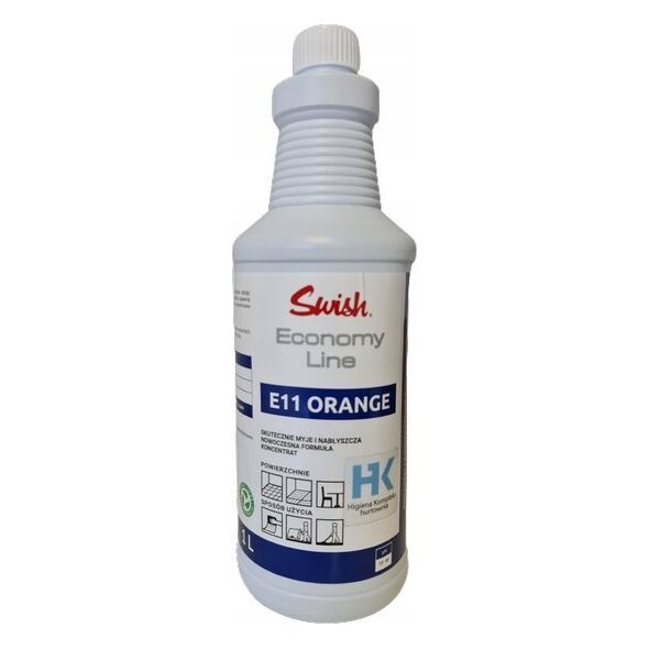 Swish SWISH - E11 Orange preparat do mycia powierzchni odpornych na działanie wody, 1 l 13428946 5907662640115
