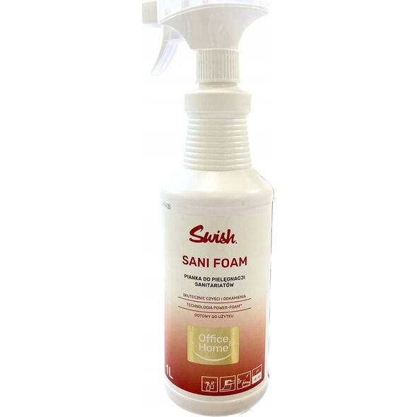 Swish Swish Sani Foam - gotowa do użytku pianka czyszcząca do powierzchni i urządzeń sanitarnych 13428971 5907662641464