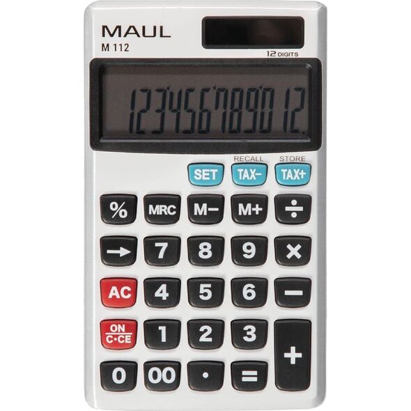 Kalkulator Maul Kalkulator Maul M 112 srebrny 13431142 4002390085205