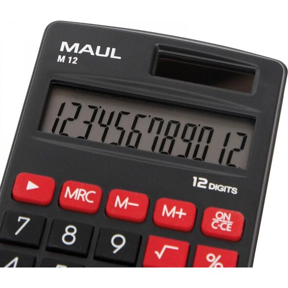 Kalkulator Maul Kalkulator Maul M 12 czarny 13431144 4002390085175