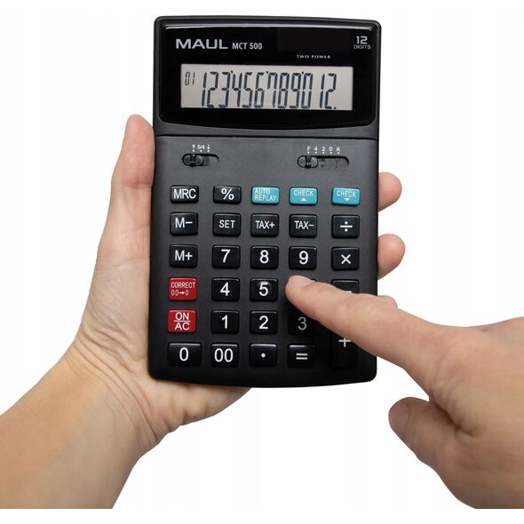Kalkulator Maul Kalkulator Maul MCT 500 czarny 13431149 4002390086004