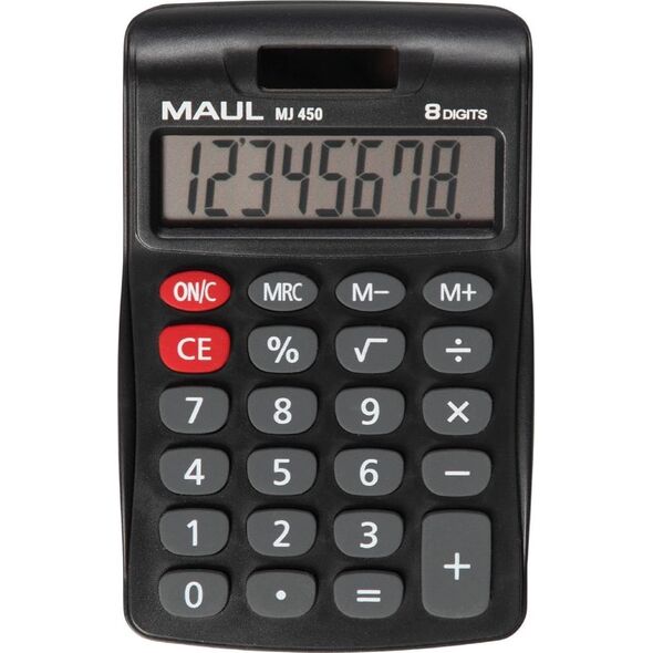 Kalkulator Maul Kalkulator Maul MJ 450 czarny, CZARNY 13431150 4002390085212
