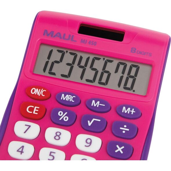 Kalkulator Maul Kalkulator Maul MJ 450 rózowy, RÓŻOWY 13431154 4002390085304