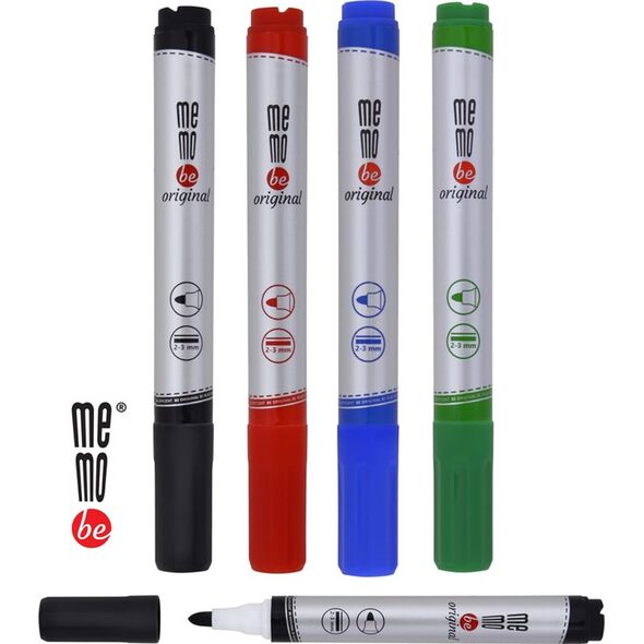 MemoBe Marker do tablic MemoBe MM004 czarny, CZARNY 13431159 5902884169321