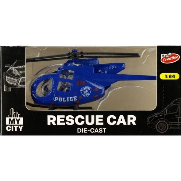Mega Creative AUTO RATUNK MET 11X5X4 MOJE MIASTO MCN24/384/768 13433094 5904335882247
