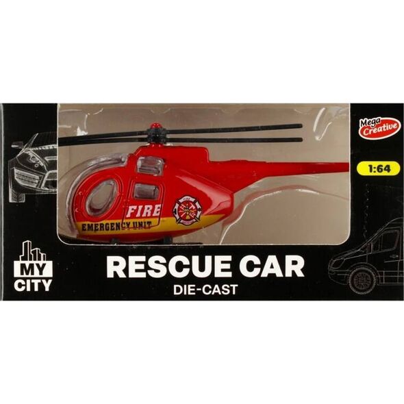 Mega Creative AUTO RATUNK MET 11X5X4 MOJE MIASTO MCN24/384/768 13433094 5904335882247