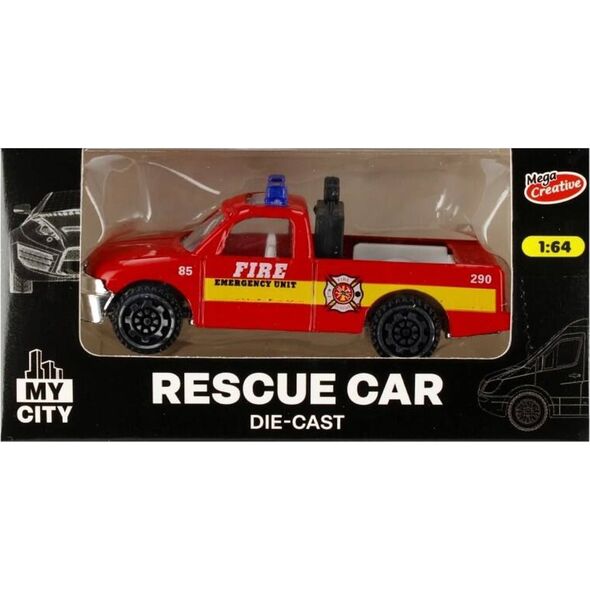 Mega Creative AUTO RATUNK MET 11X5X4 MOJE MIASTO MCN24/384/768 13433094 5904335882247