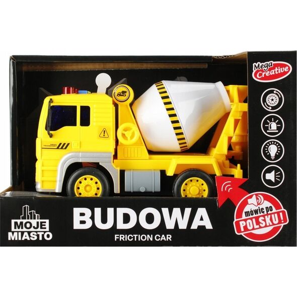 Mega Creative AUTO CIEZAR BUD B/O 24X16X12 MOJE MIAS PLPL N 36 13433615 5904335882254