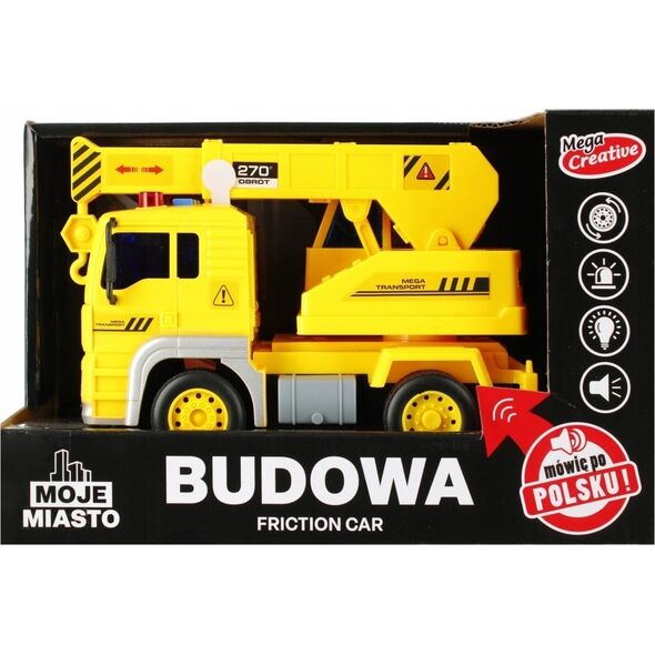 Mega Creative AUTO CIEZAR BUD B/O 24X16X12 MOJE MIAS PLPL N 36 13433615 5904335882254