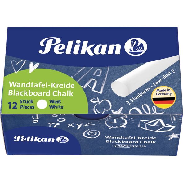 Pelikan Pelikan 701359 kreda Biały 12 szt. 13434595 4012700701350