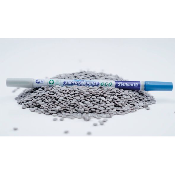 Pelikan Pelikan Super Pirat eco gumka Plastik Wielobarwny 50 szt. 13435205 4012700822260