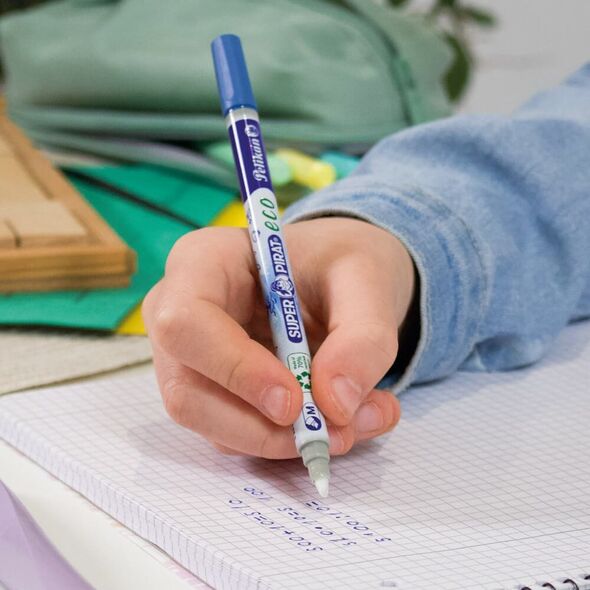 Pelikan Pelikan Super Pirat eco gumka Plastik Wielobarwny 50 szt. 13435205 4012700822260