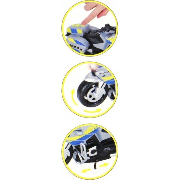 Mega Creative MOTOCYKL POLICJA B/O 21X15X11 MOJE M PLPL MC 48 13435319 5904335881875