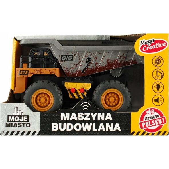 Mega Creative AUTO CIEZAR WYWROT B/O 19X11X10 MOJE M PLPL48/96 13435321 5905523602012
