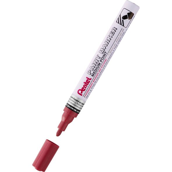 Pentel Marker olejowy Pentel MMP10 kremowo żółty, KREMOWY 13435963 884851055590