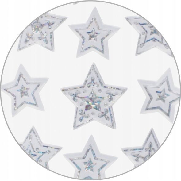 Craft with Fun OZDOBA BN NAKLEJKI GWIAZDKI 18SZT PUFFY CF12/288 13439568 5904335882476