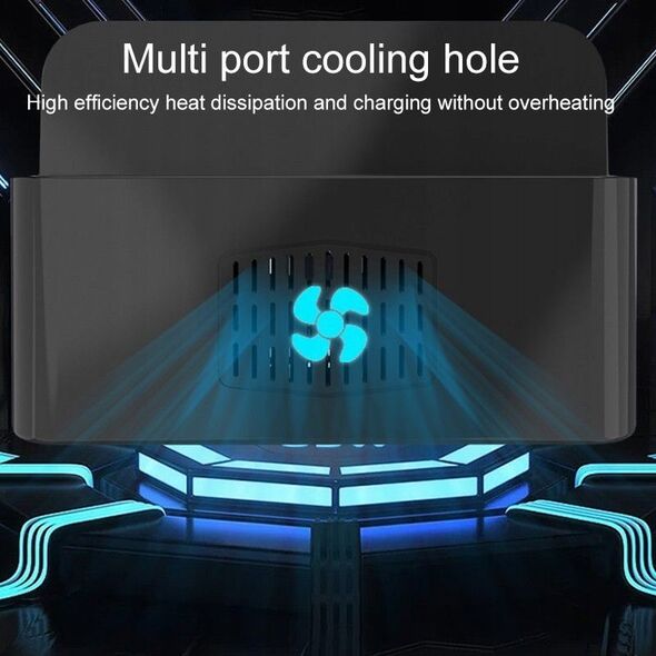 Ładowarka T-Phox ŁAD SIEC T-PHOX POWERHUB DUAL PORT 100W 2xUSB-C/3xUSB STACJA DOKUJĄCA BLACK 13439637 6974670440517