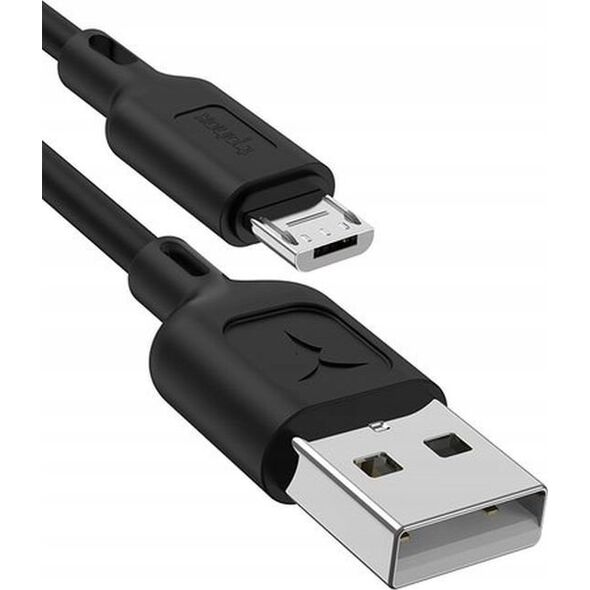 Kabel USB T-Phox KABEL T-PHOX FAST MICRO USB BLACK 13439826 6972165640978