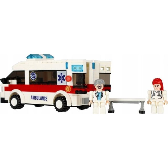 ALLEBLOX KLOCKI KONSTR ALLEBLOX CITY 255EL 34X27X6 AMBUL 13440449 5904335887365