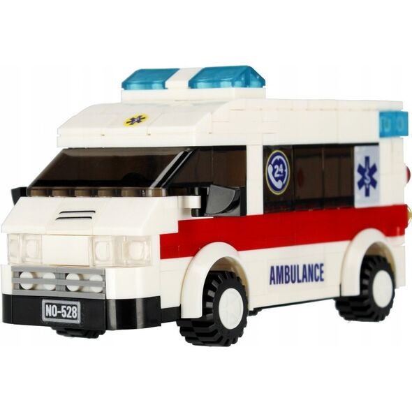 ALLEBLOX KLOCKI KONSTR ALLEBLOX CITY 255EL 34X27X6 AMBUL 13440449 5904335887365