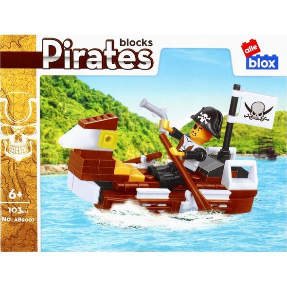 ALLEBLOX KLOCKI KONSTR ALLEBLOX PIRAT 103EL 19X7X5 PUD 13440468 5904335887587