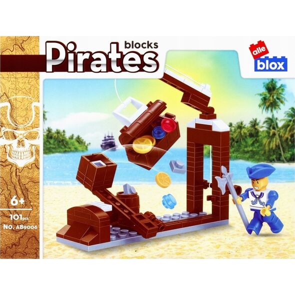 ALLEBLOX KLOCKI KONSTR ALLEBLOX PIRAT 101EL 19X7X5 PUD 13440469 5904335887563