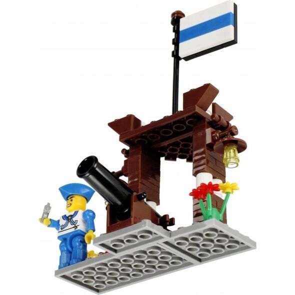 ALLEBLOX KLOCKI KONSTR ALLEBLOX PIRAT 102EL 19X7X5 PUD 13440493 5904335888294