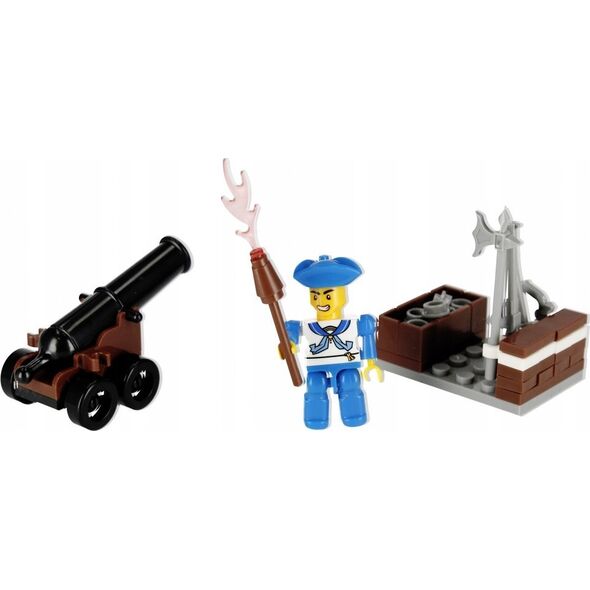 ALLEBLOX KLOCKI KONSTR ALLEBLOX PIRAT 58EL 15X10X5 PUD 13440495 5904335888928