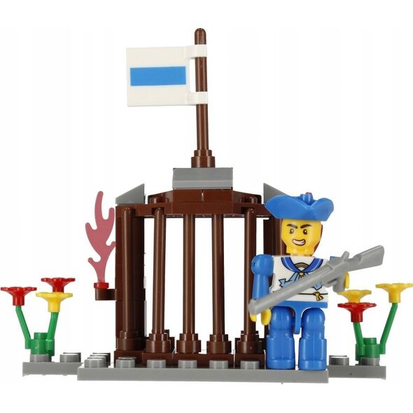 ALLEBLOX KLOCKI KONSTR ALLEBLOX PIRAT 59EL 15X10X5 PUD 13440496 5904335888904