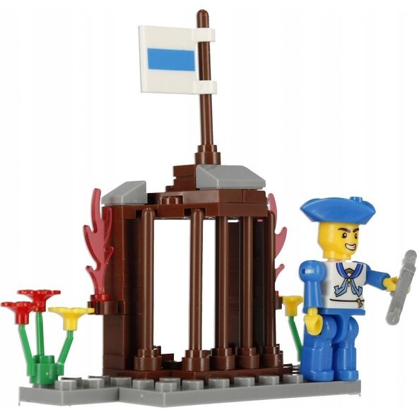 ALLEBLOX KLOCKI KONSTR ALLEBLOX PIRAT 59EL 15X10X5 PUD 13440496 5904335888904