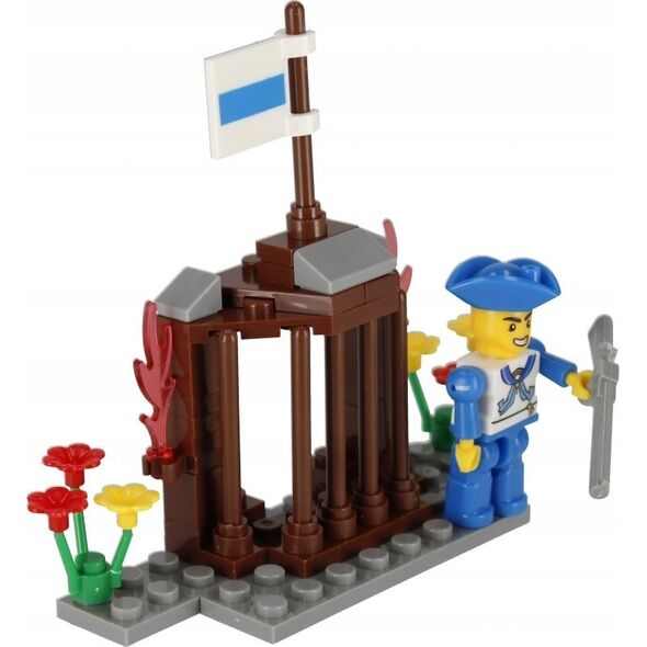 ALLEBLOX KLOCKI KONSTR ALLEBLOX PIRAT 59EL 15X10X5 PUD 13440496 5904335888904