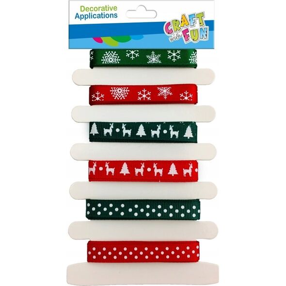 Craft with Fun OZDOBA BN TASMA 6MIX 6M/1CM PBH CF 12/288 13441221 5904335884067