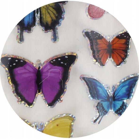 Craft with Fun NAKLEJ MOTYL 3D 7SZT CF PBH 12/288 13441224 5904335883909