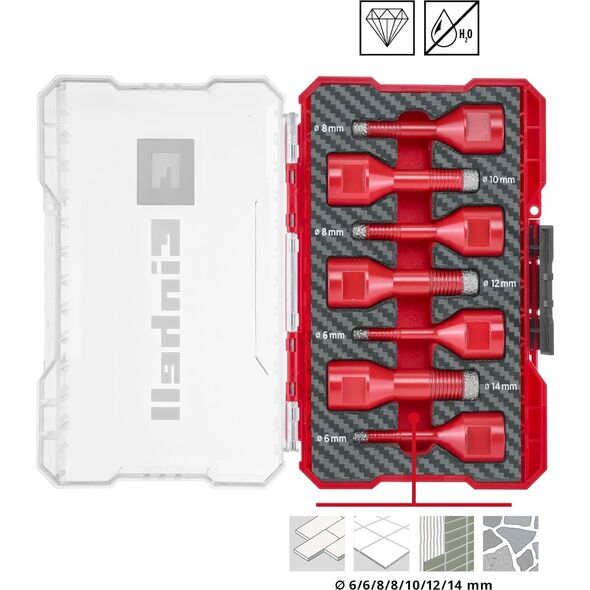 Einhell ZESTAW OTWORNIC M-CASE  7 SZT. 49500400 13442723 4009315004006