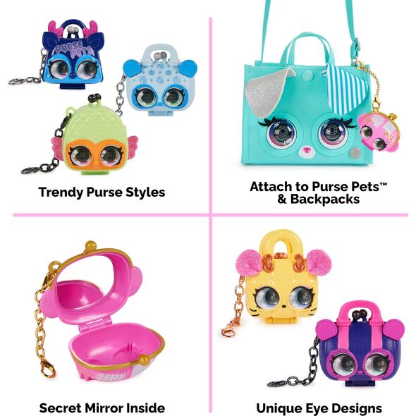 Spin Master Purse Pets Luxey Charms 1pk Assortment 6066582 Spin Master mix cena za 1 szt 13442981 778988492420