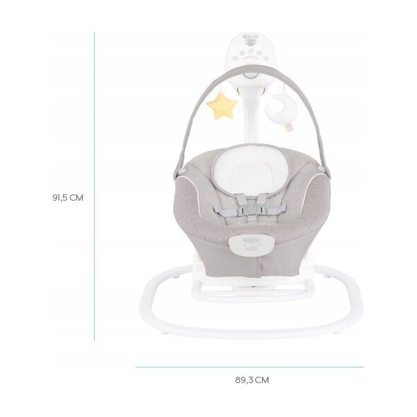 Graco GRACO HUSTAWKA SOFTSWAY STARLIGHT 13451730 5060624773204