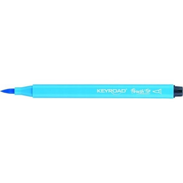 PBS Connect Flamastry KEYROAD 12 kolorów zakończone pędzlem, trójkątne, pudełko KR972523 13452968 6941288745914