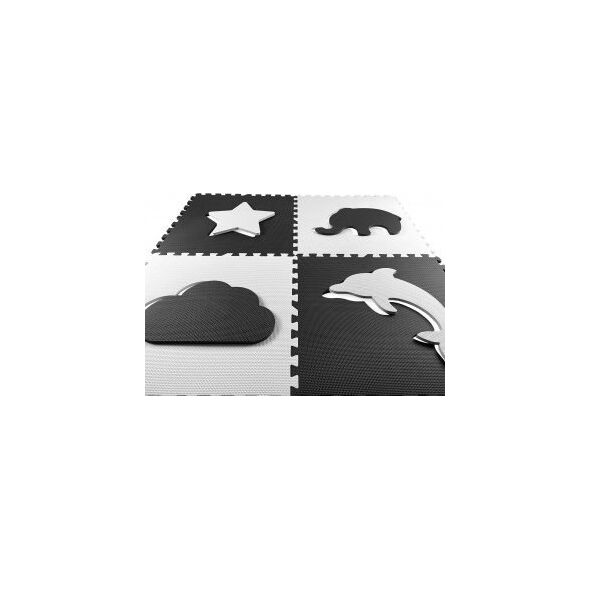 Milly Mally Mata piankowa puzzle Jolly 2x2 - Grey 13454390 5901761129045
