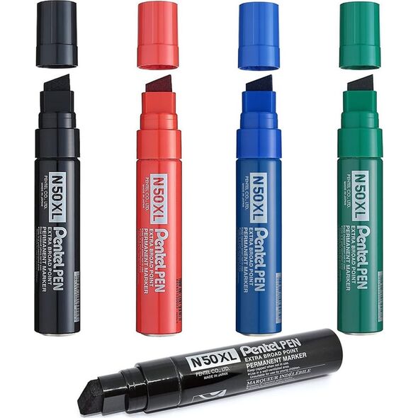 Pentel Marker permanentny Pentel Pen N50XL niebieski, NIEBIESKI 13454960 884851030030